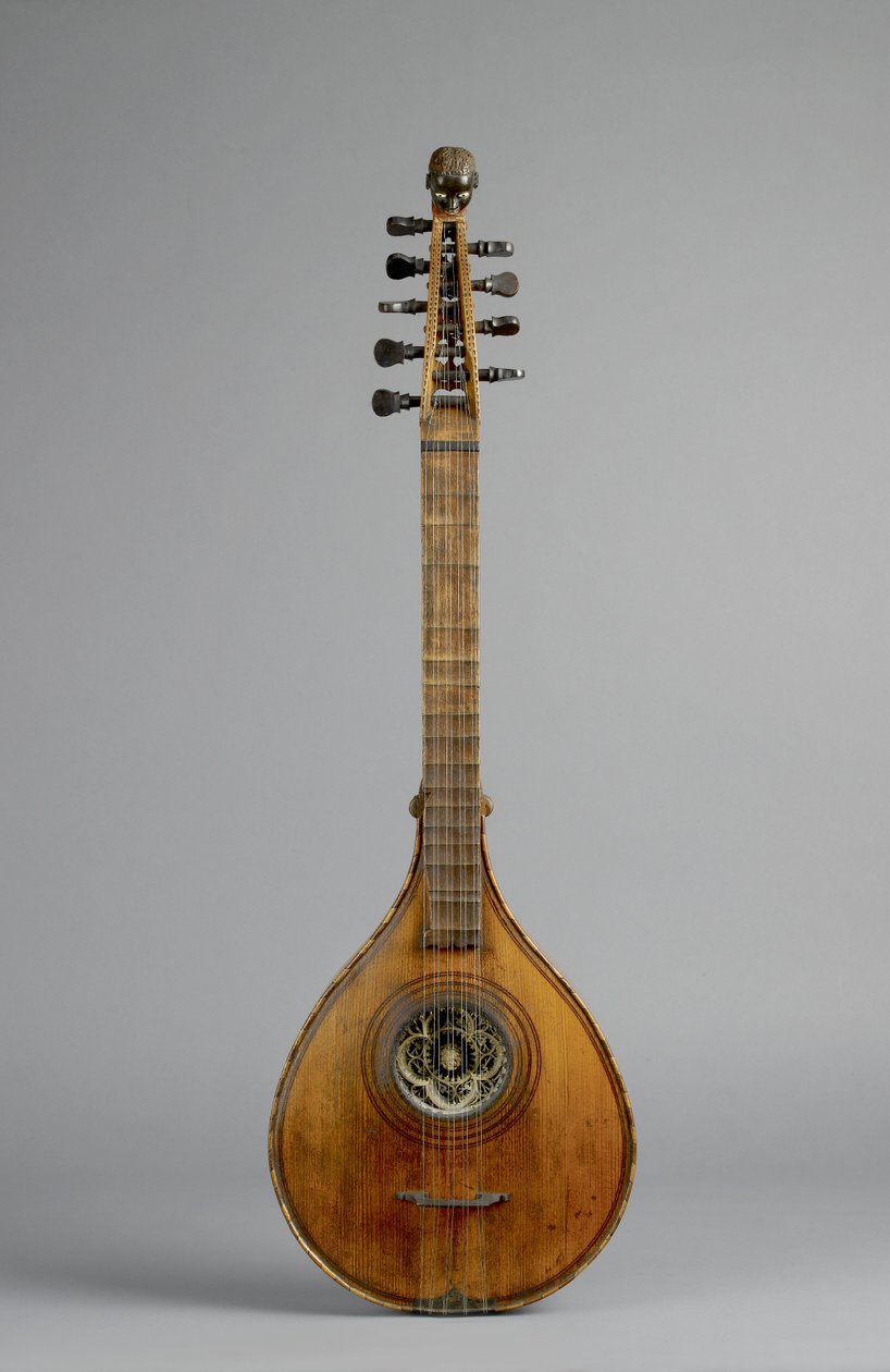 Cittern (furu, lønn, platan) av German School
