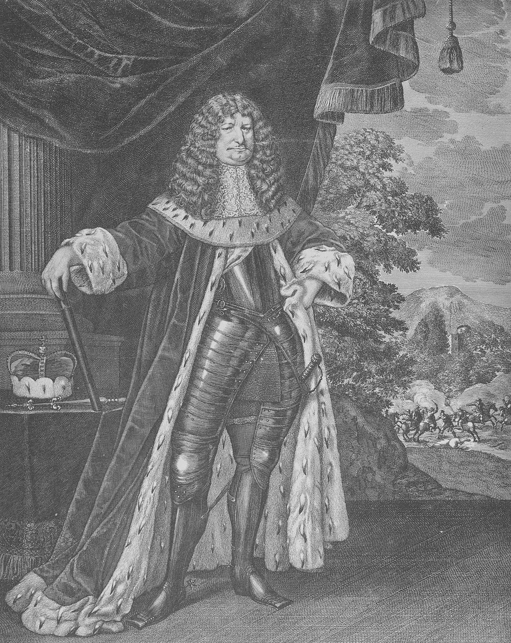 Friedrich Wilhelm I, kurfyrst av Brandenburg av German School