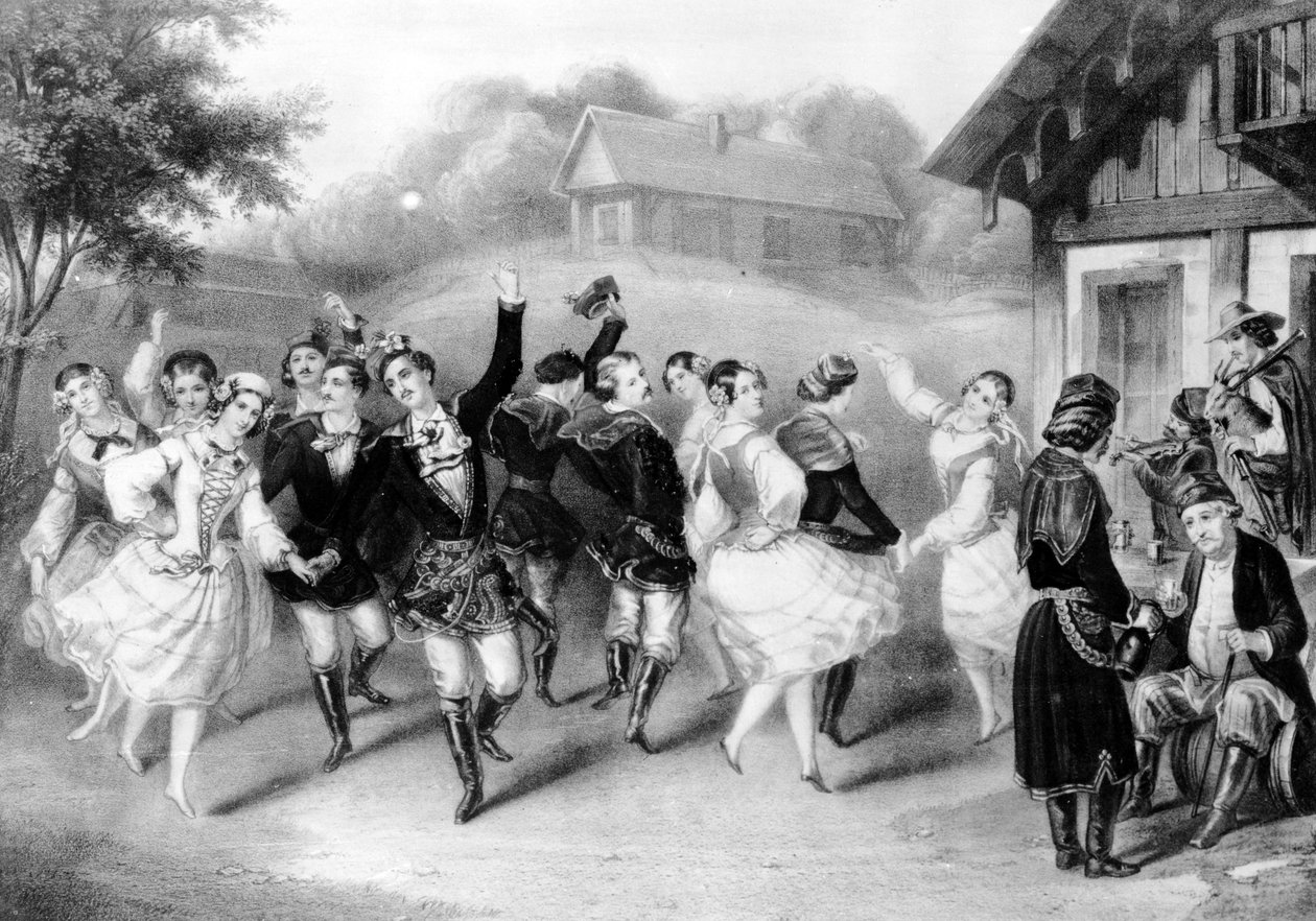 Polsk folkedans av German School