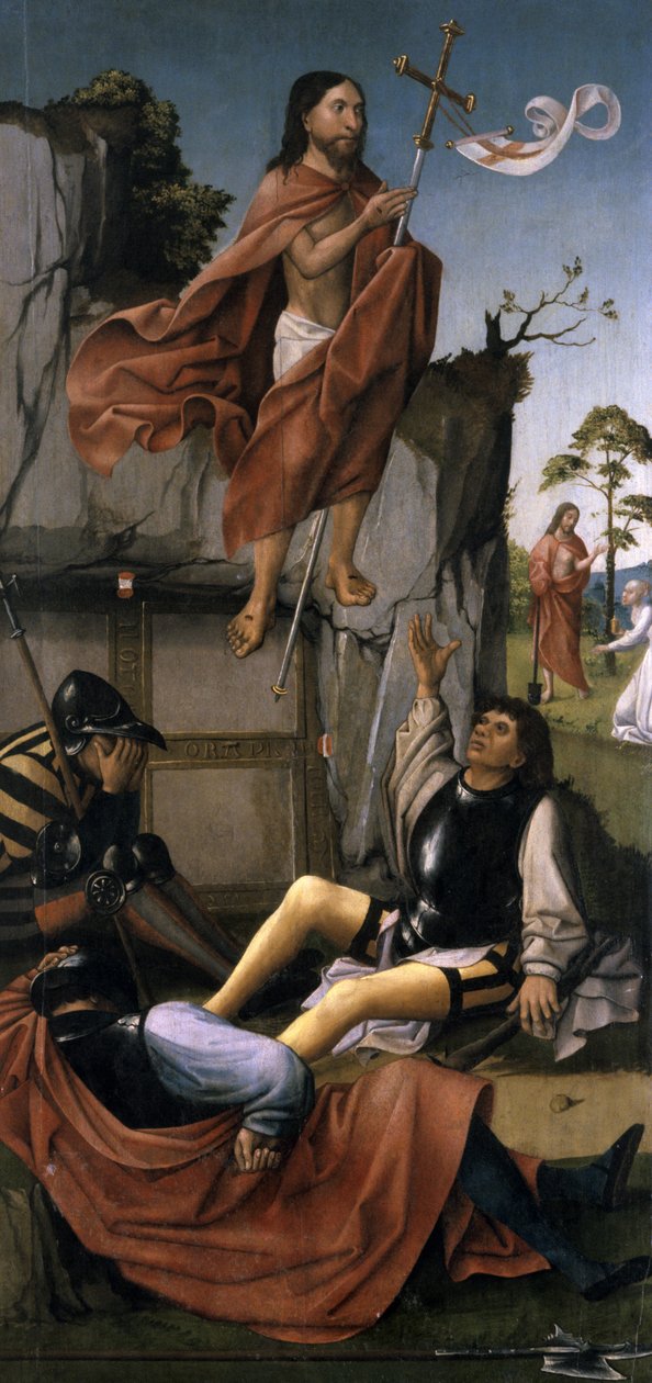 Oppstandelse, 1501-50 av German School