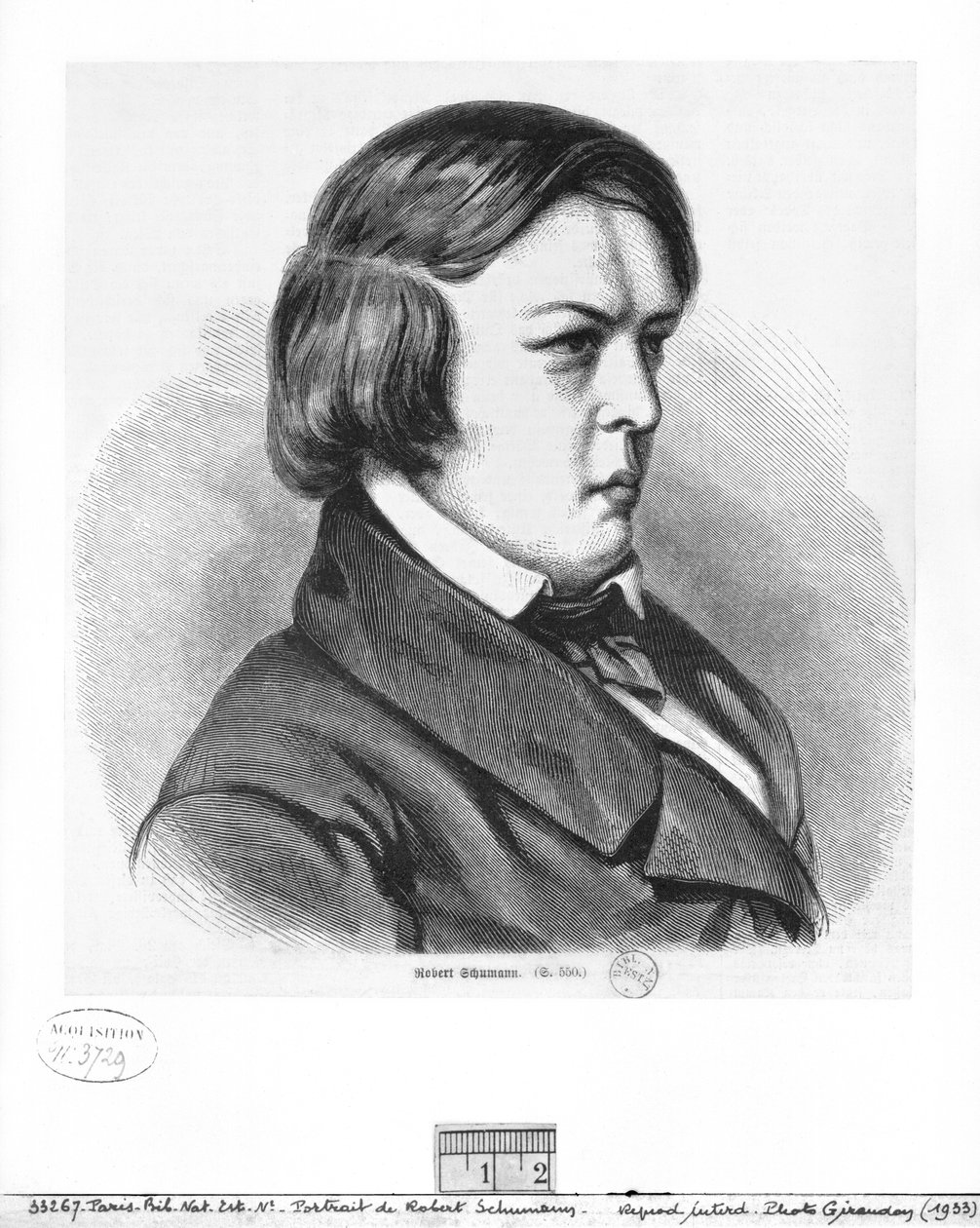 Robert Schumann (1810-56) av German School