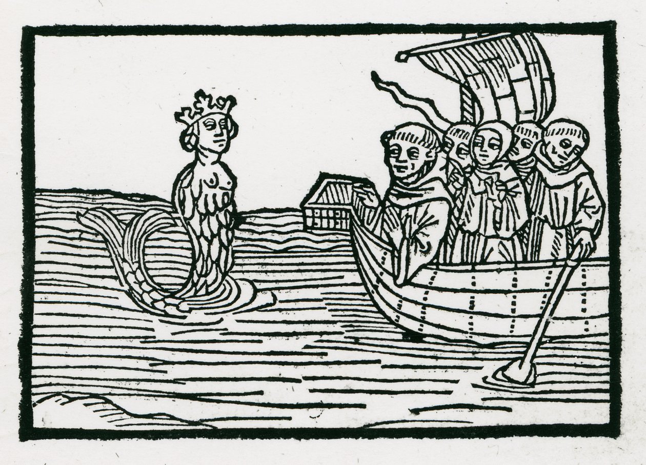 St. Brendan and the Siren, illustrasjon fra 