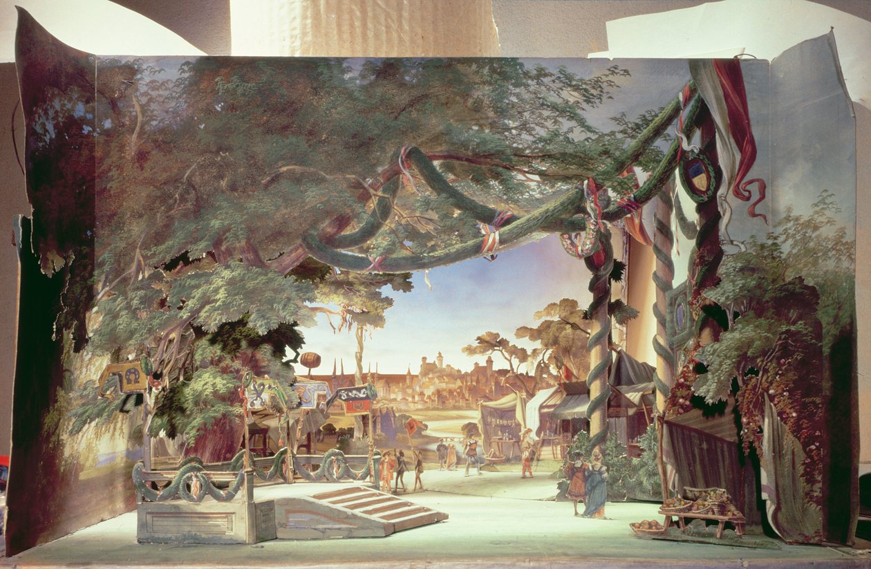 Scenemodell for operaen 