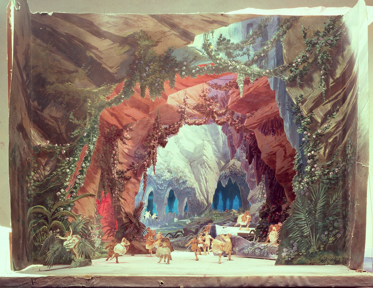 Scenemodell for operaen 