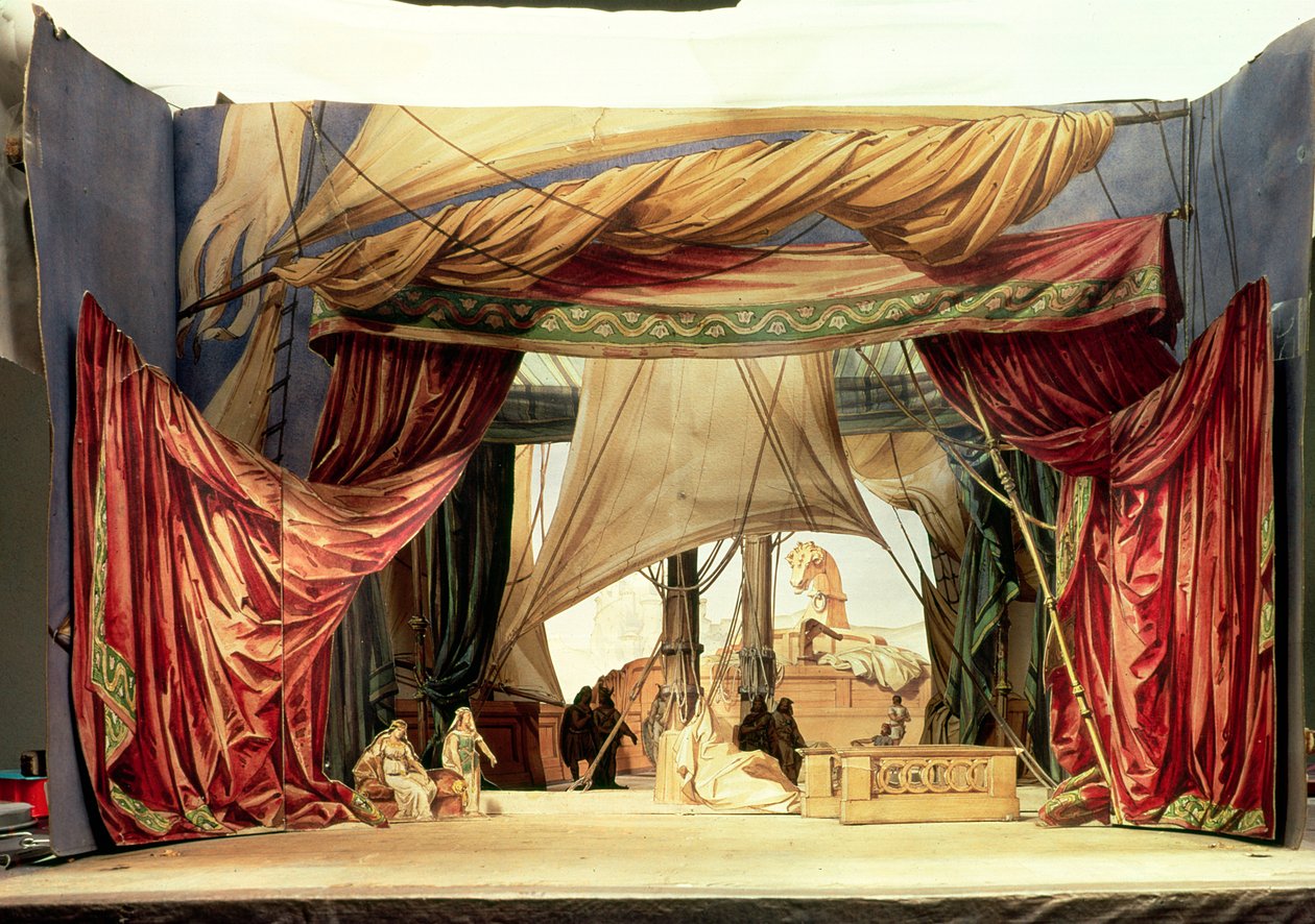 Scenemodell for operaen 