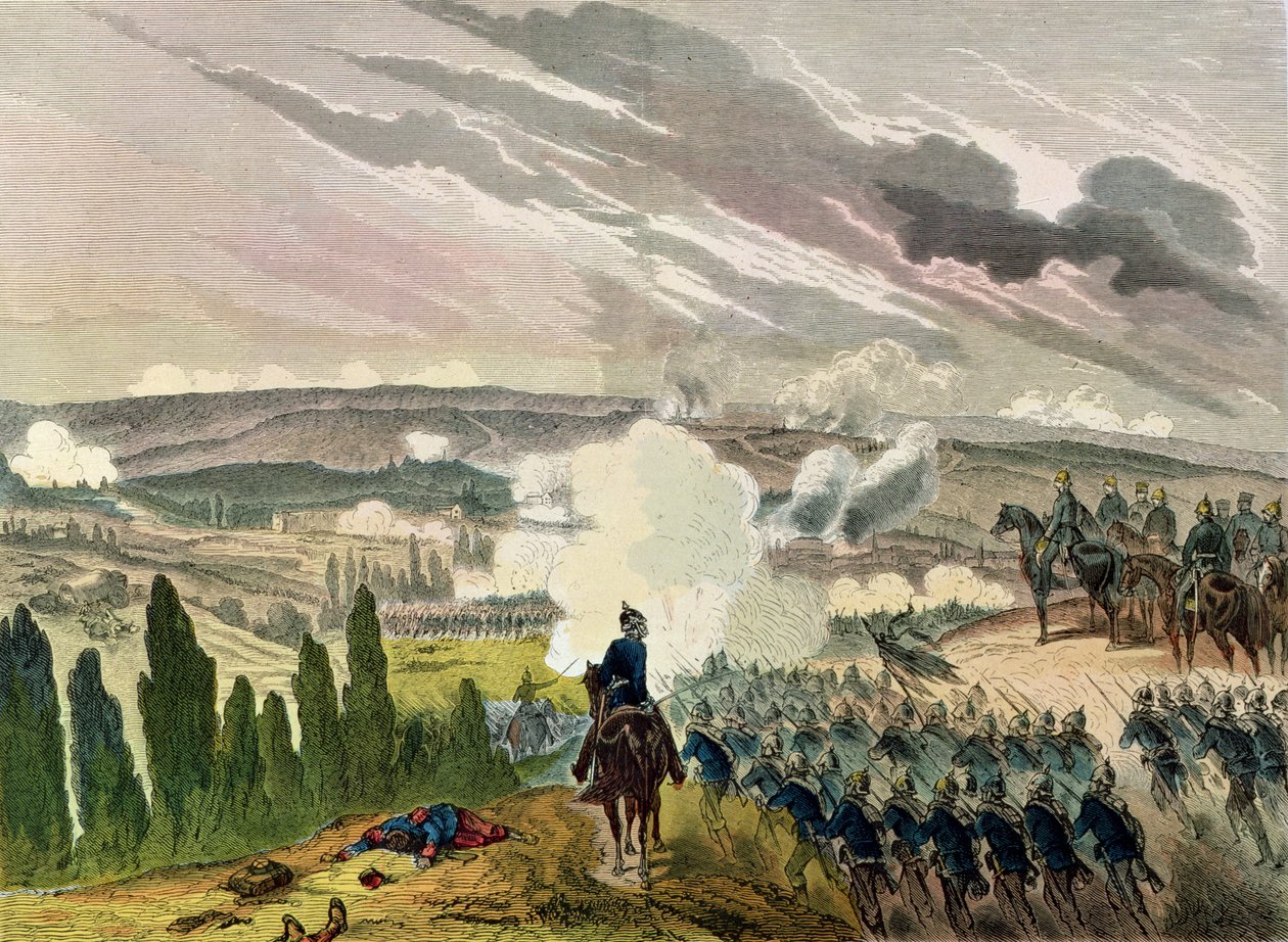 Slaget ved Sedan, 1. september 1870 av German School