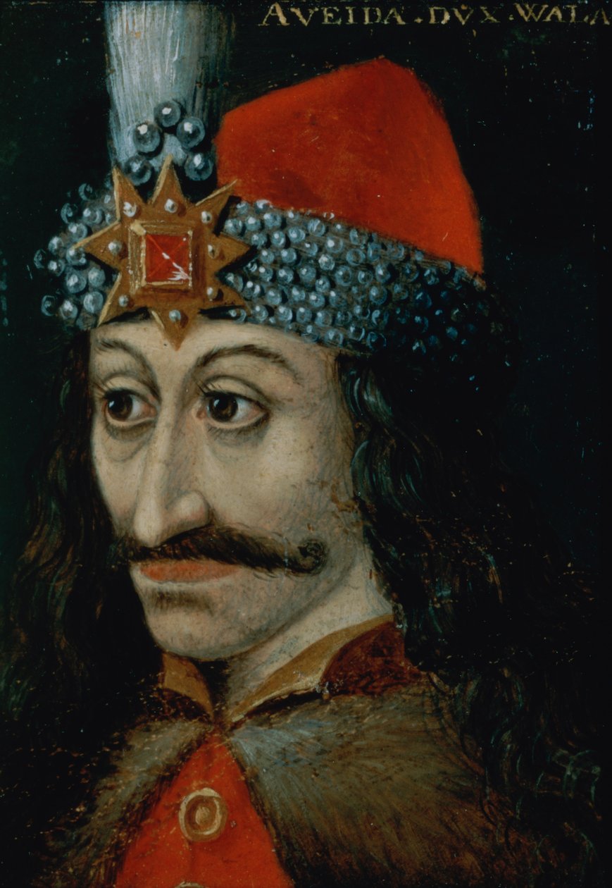 Vlad the Impaler (Vlad VI av Wallachia) (død 1462) av German School