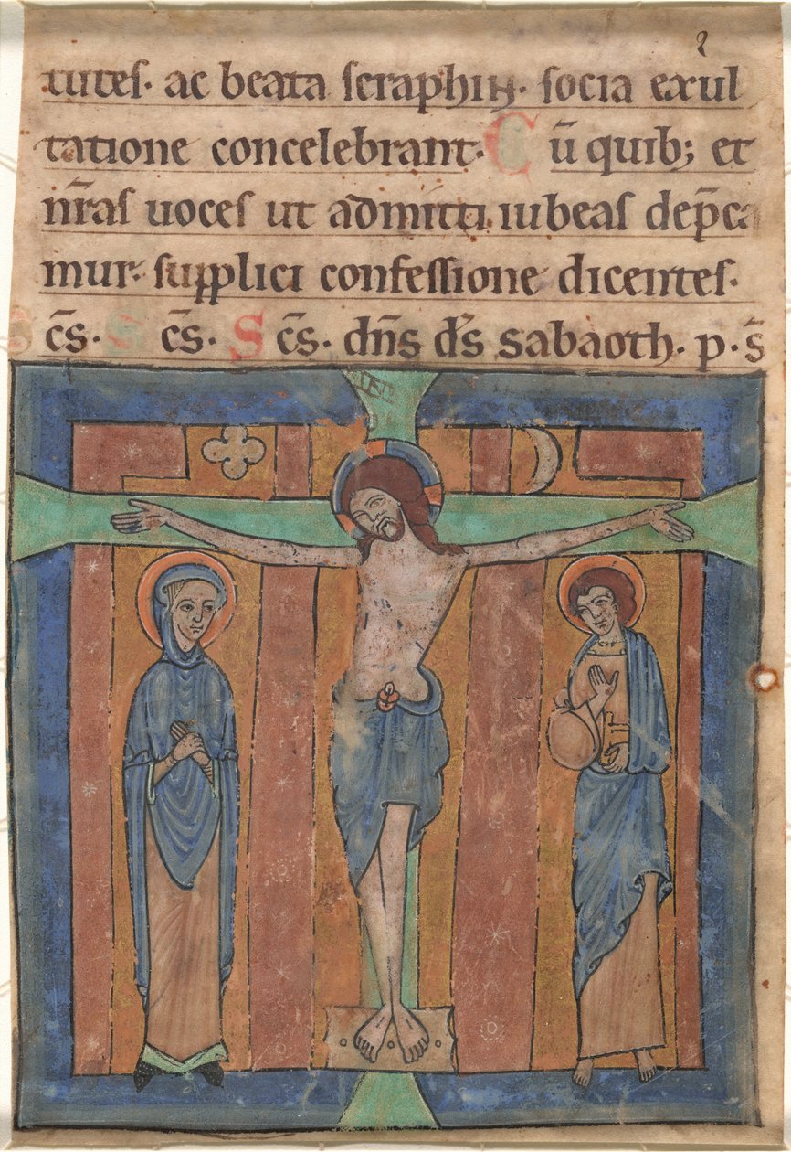 Korsfestelsen av German 12th Century