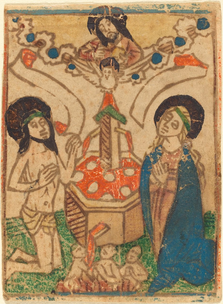 Allegori om eukaristien av German 15th Century