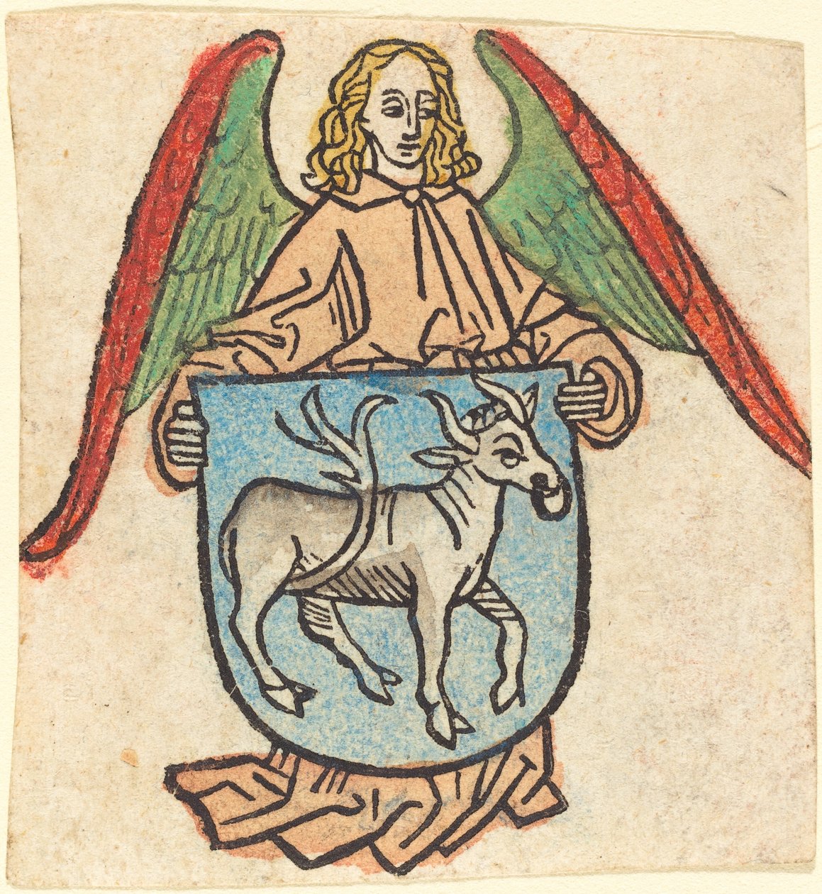 Bokskilt av Hilprand Brandenburg av Bibrach av German 15th Century