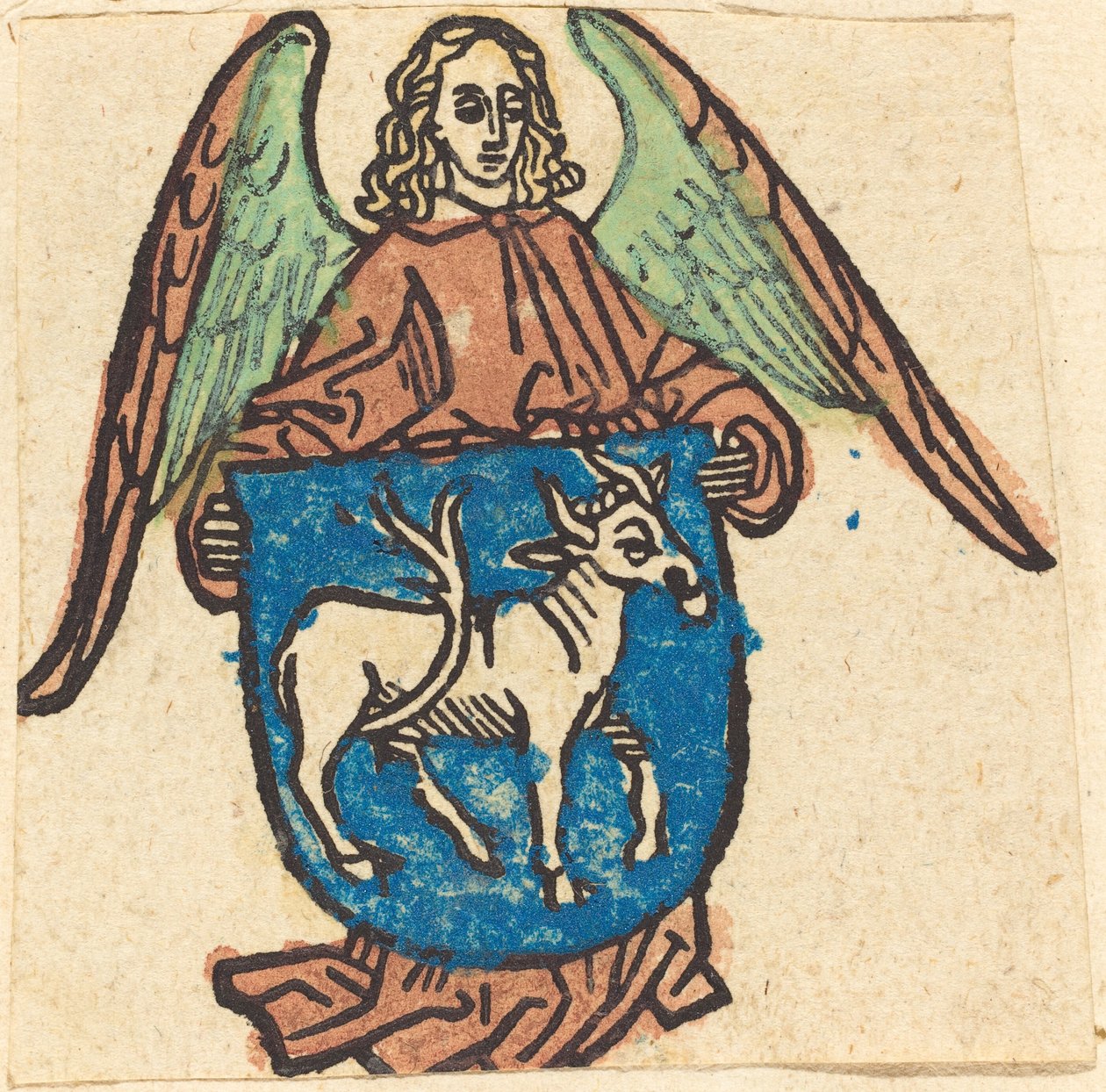 Bokplate av Hilprand Brandenburg av Bibrach av German 15th Century