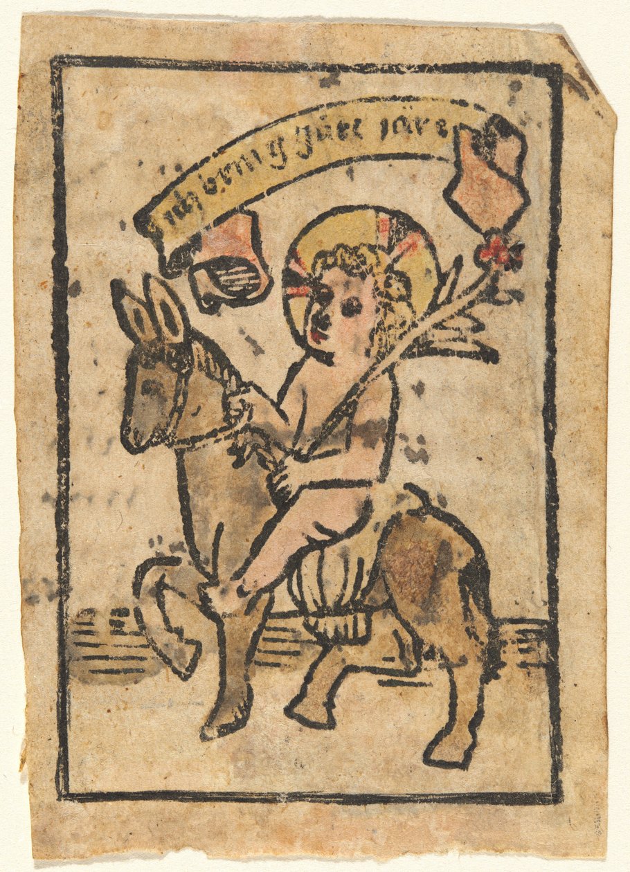 Christ Child on Donkey   1238071   no       norwegian Successfully Translated  Original: Aanbidding van het monogram van Christus Translat: Aanbidding van het monogram van Christus 1360245 no norwegian Successfully Translated Original: Ruïne met rechthoeki av German 15th Century