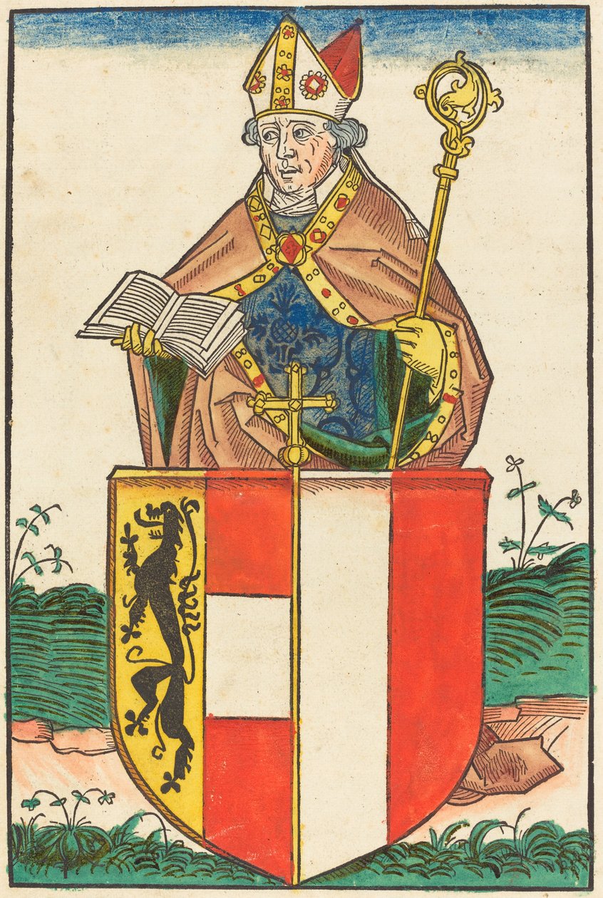 Friedrich greve av Schaumberg - biskop av Salzburg av German 15th Century