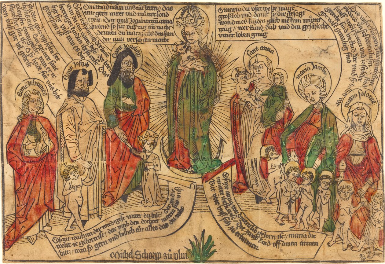 Hellig slektskap av German 15th Century