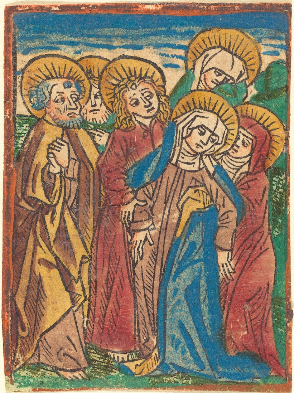 Madonna overvunnet av German 15th Century