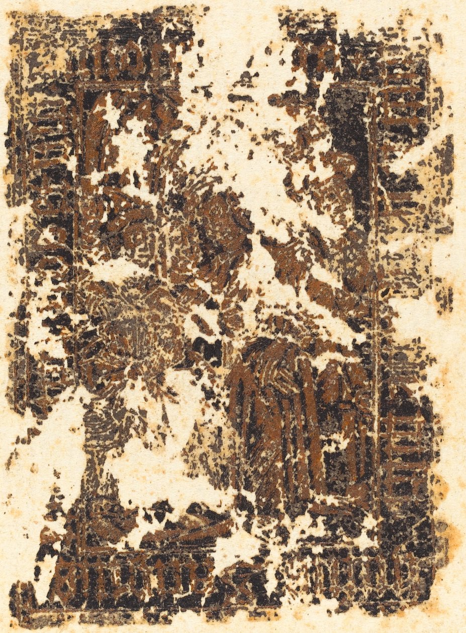Pilatus vasker hendene av German 15th Century