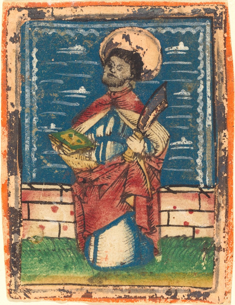Saint Bartolomeus av German 15th Century