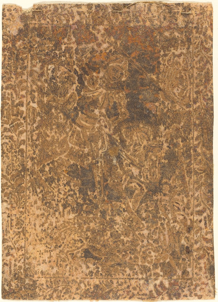 Saint George av German 15th Century
