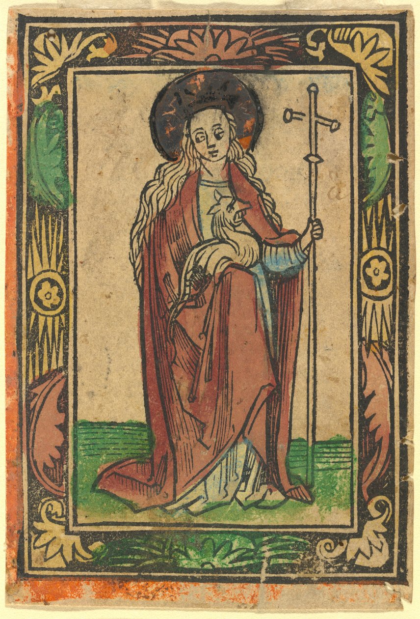 St. Margaret av German 15th Century