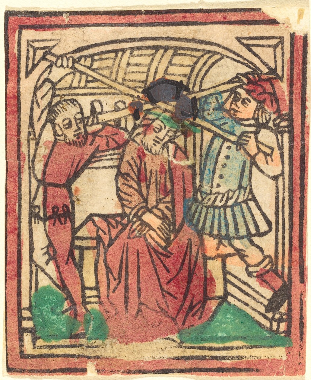 Kroningen med torner av German 15th Century