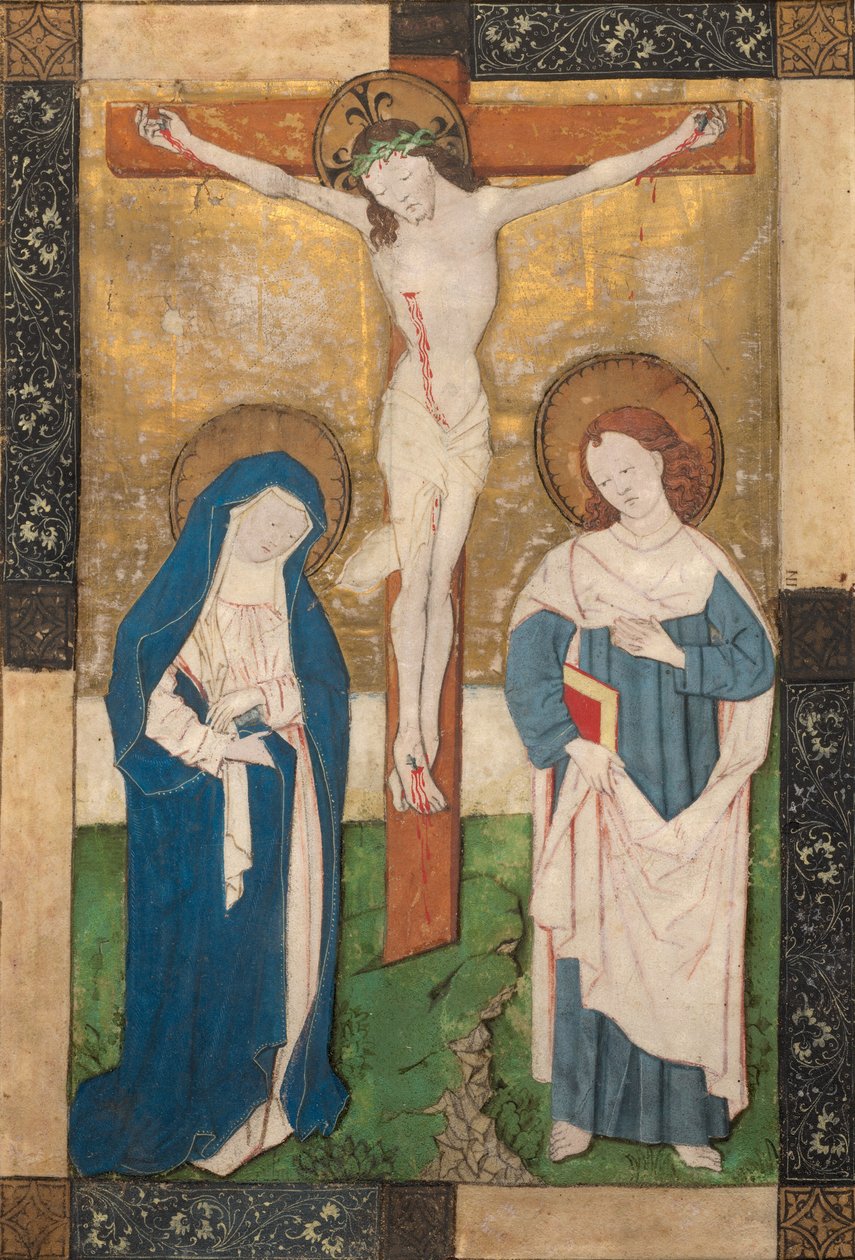 Korsfestelsen av German 15th Century