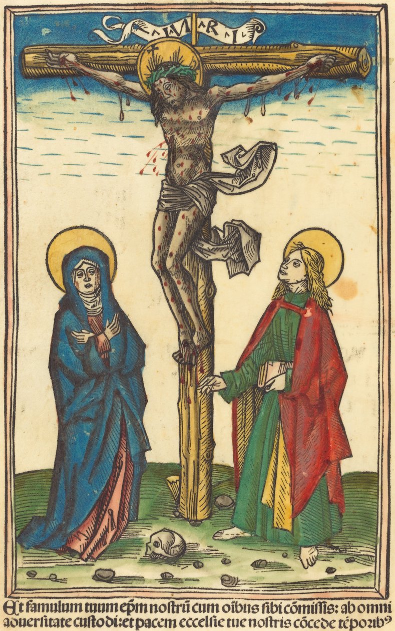 Korsfestelsen av German 15th Century