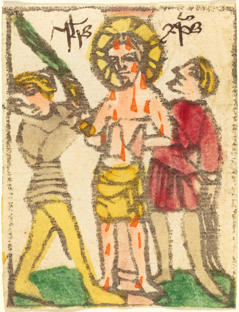 Flageleringen av German 15th Century