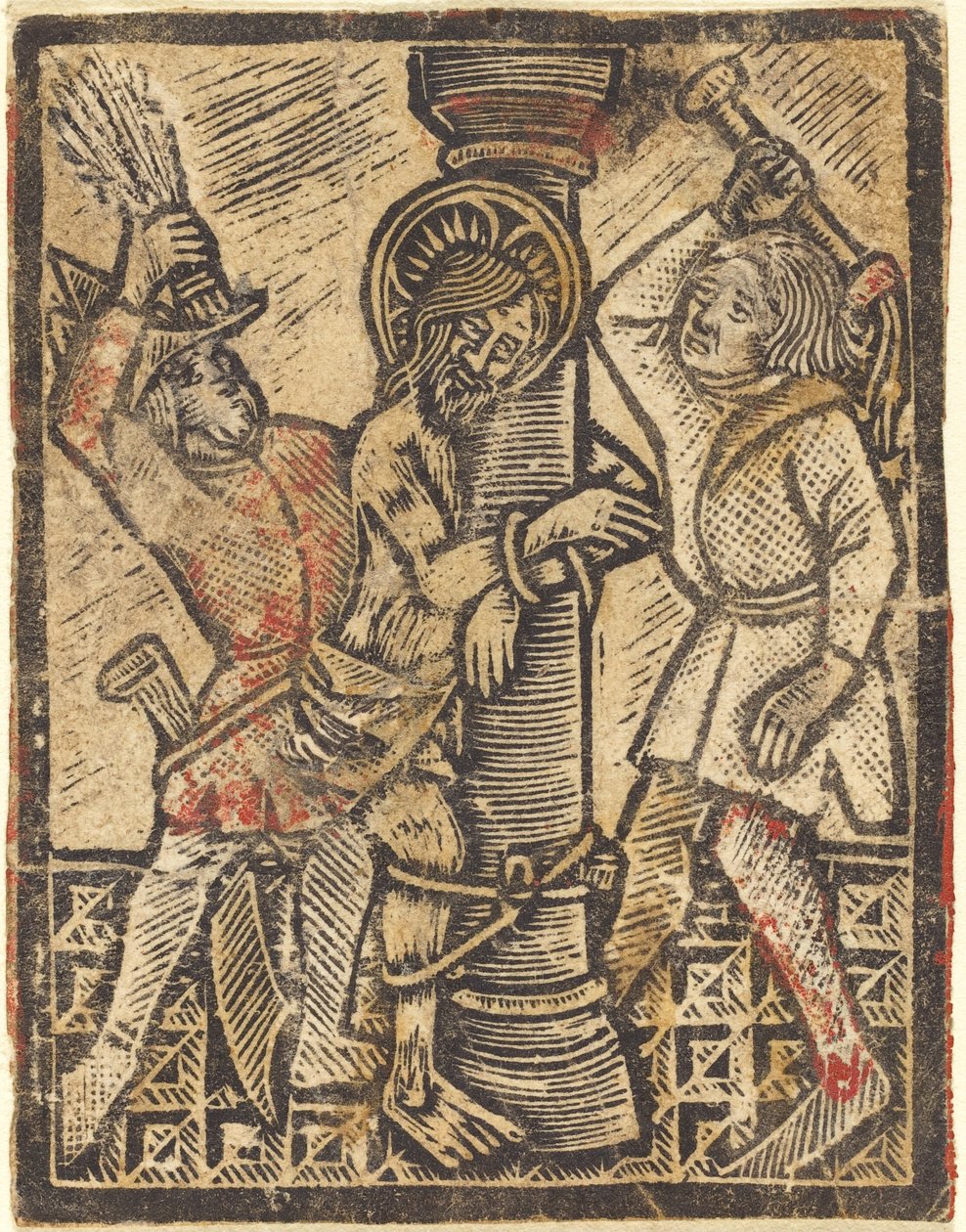 Flageleringen av German 15th Century