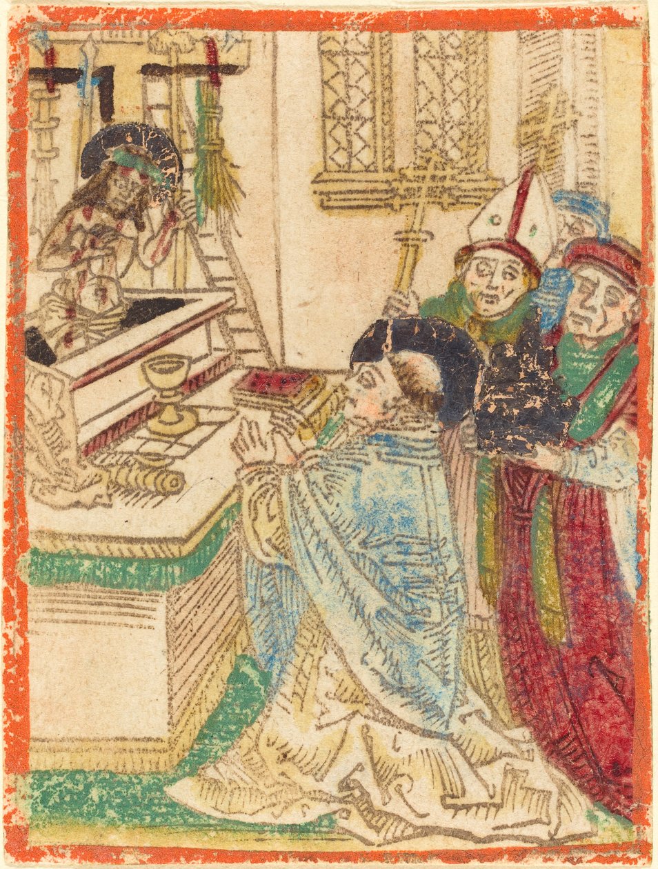 Sankt Gregors messe av German 15th Century