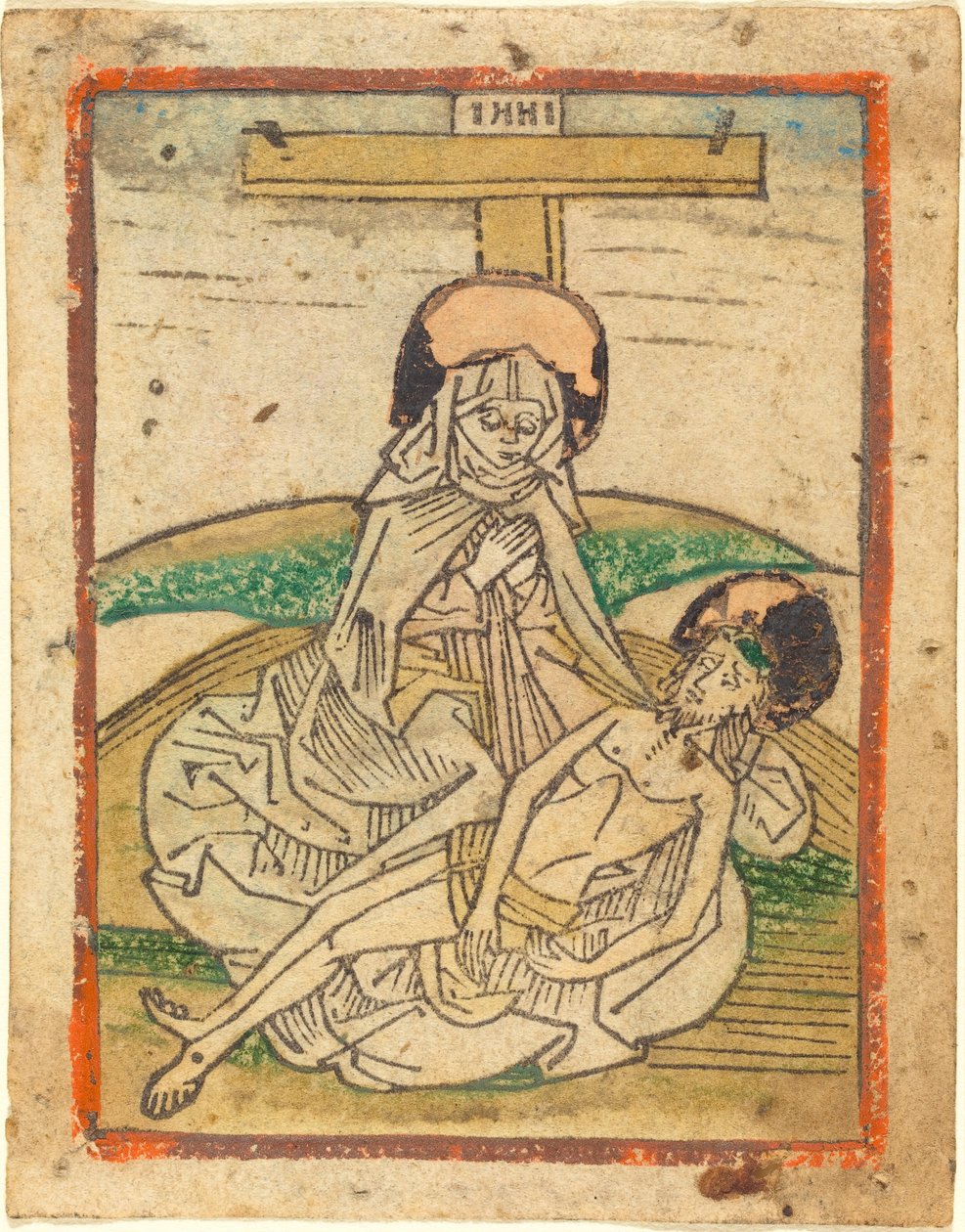 Pietà av German 15th Century