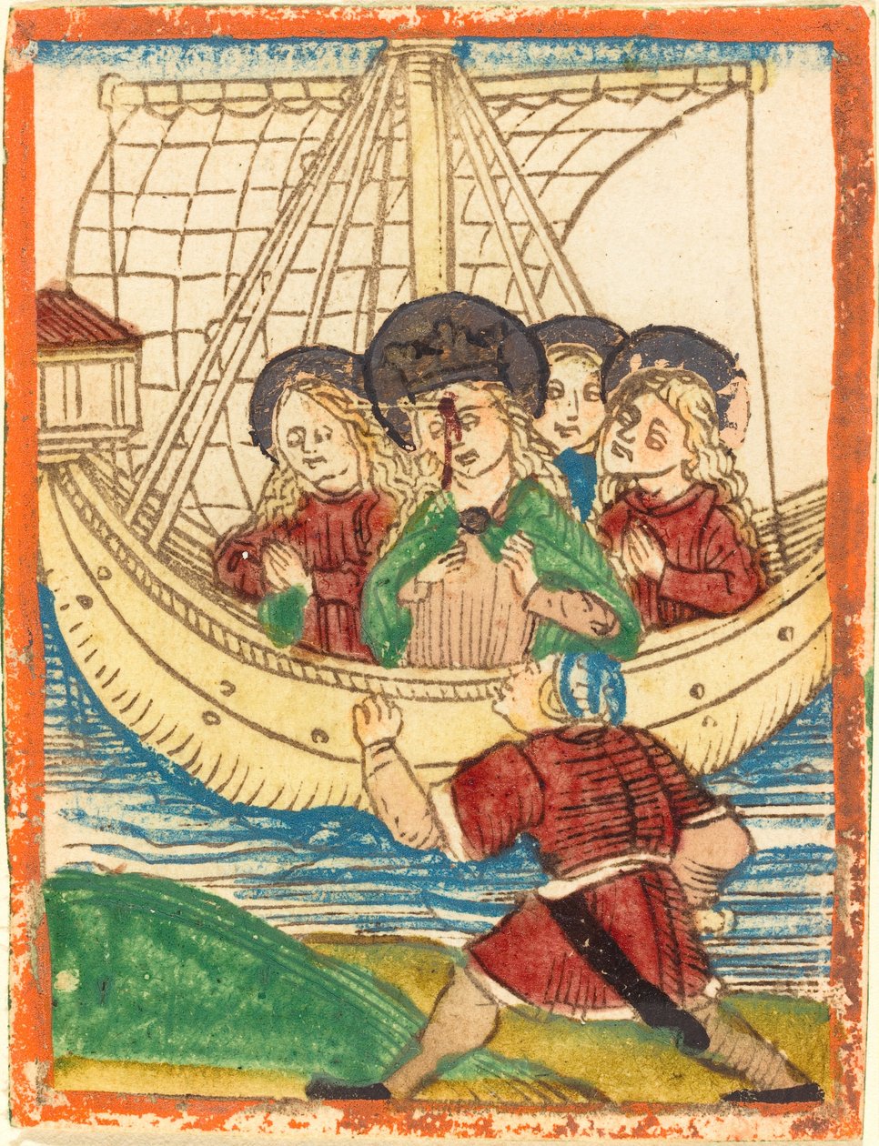 Reisen til Saint Ursula av German 15th Century