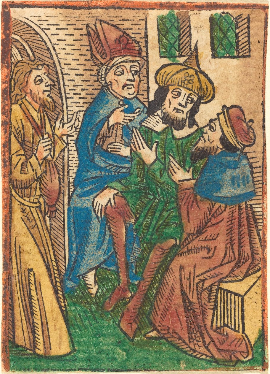 Judas forræderi av German 15th Century