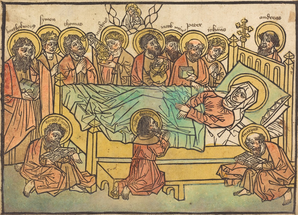 Jomfruens død av German 15th Century or Peter Maler