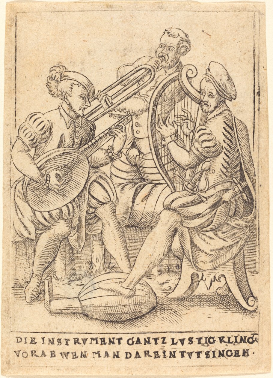 Instrumentet høres veldig morsomt ut på forhånd hvis du synger inn i det tvt av German 16th Century