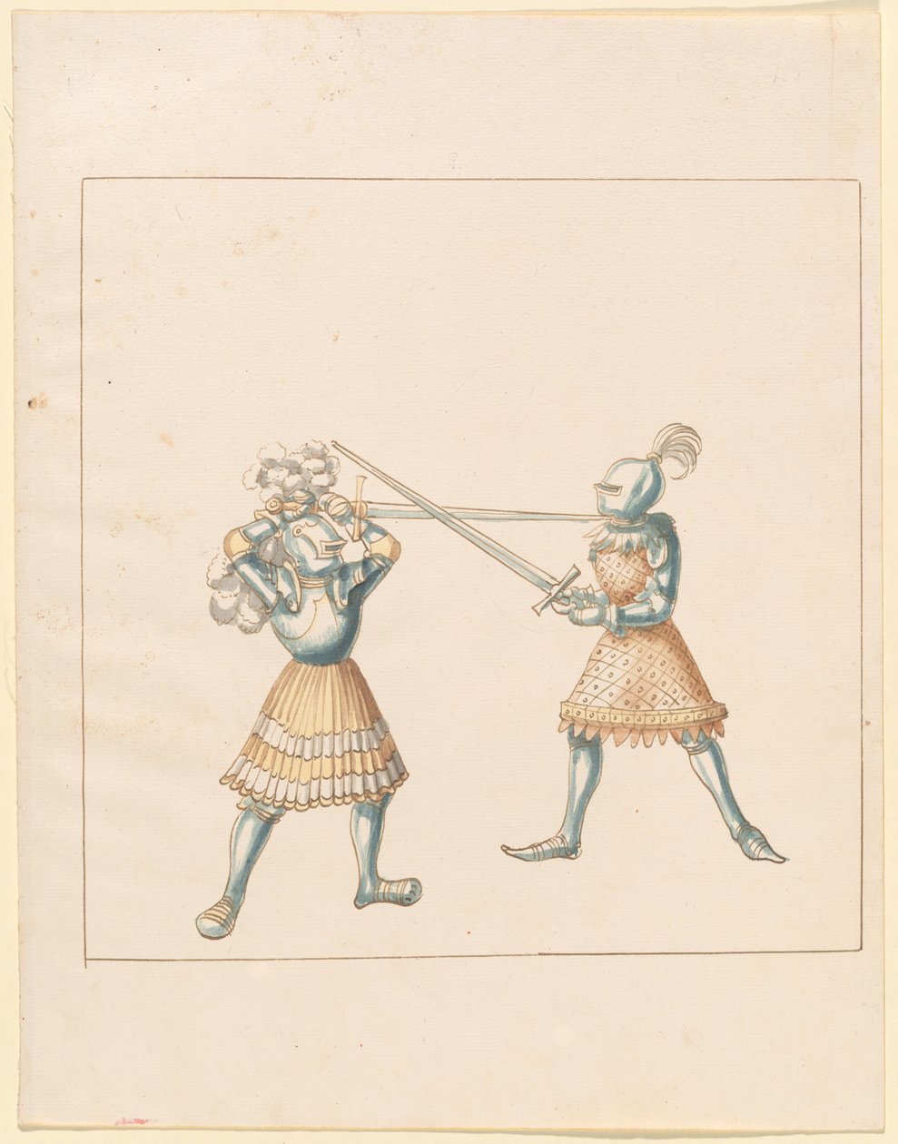 Freydal, The Book of Jousts and Tournament of Emperor Maximilian I: Combats on Foot (Jousts) (Volum III): Plate 162 av German 16th Century
