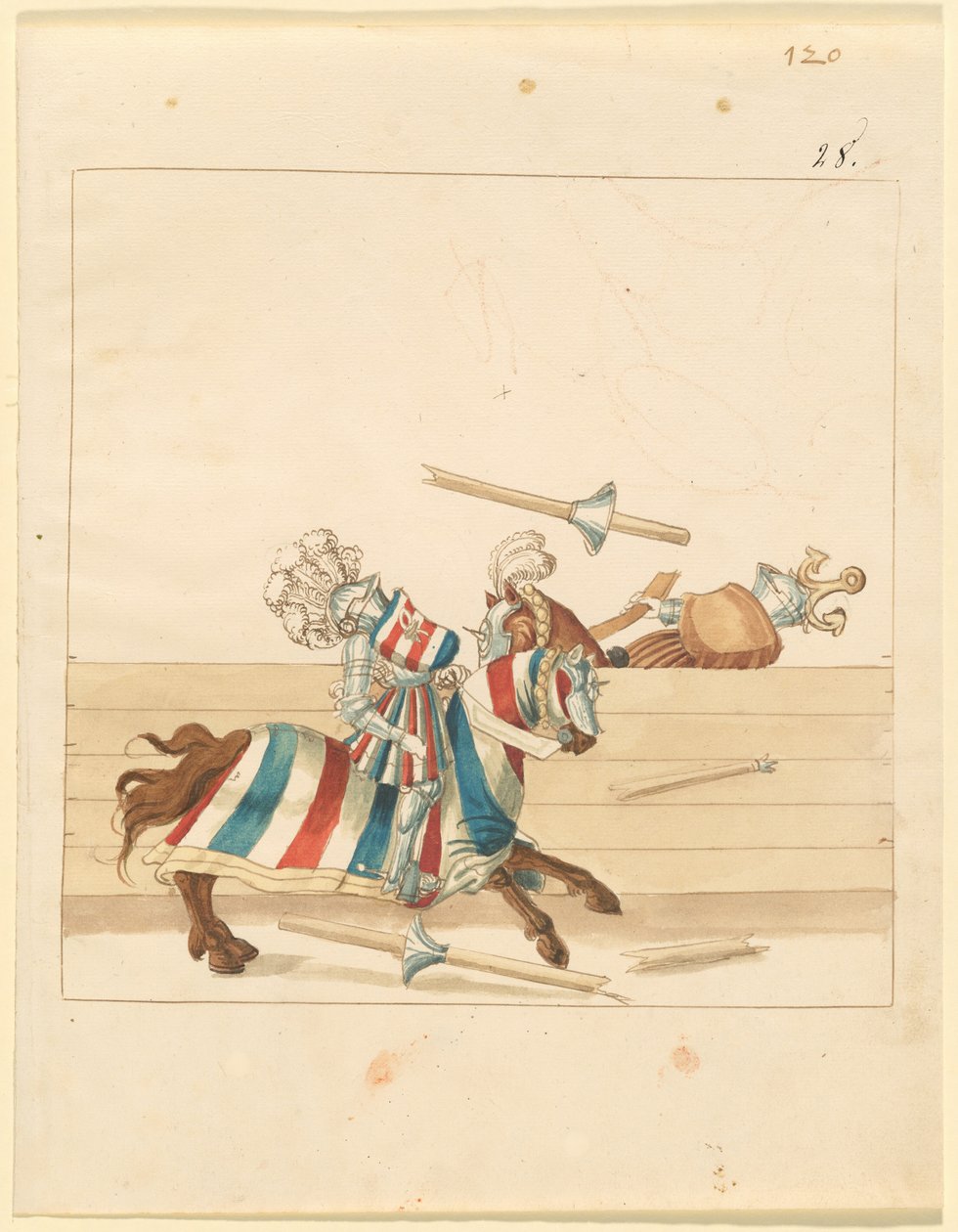Italiensk fredsturnering av German 16th Century