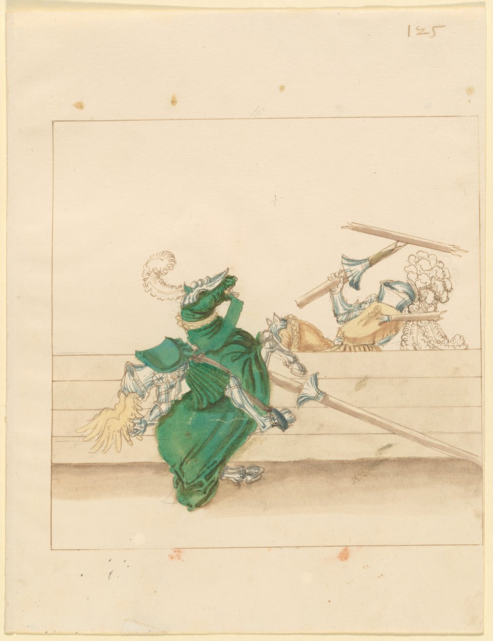 Italiensk fredsdyst av German 16th Century