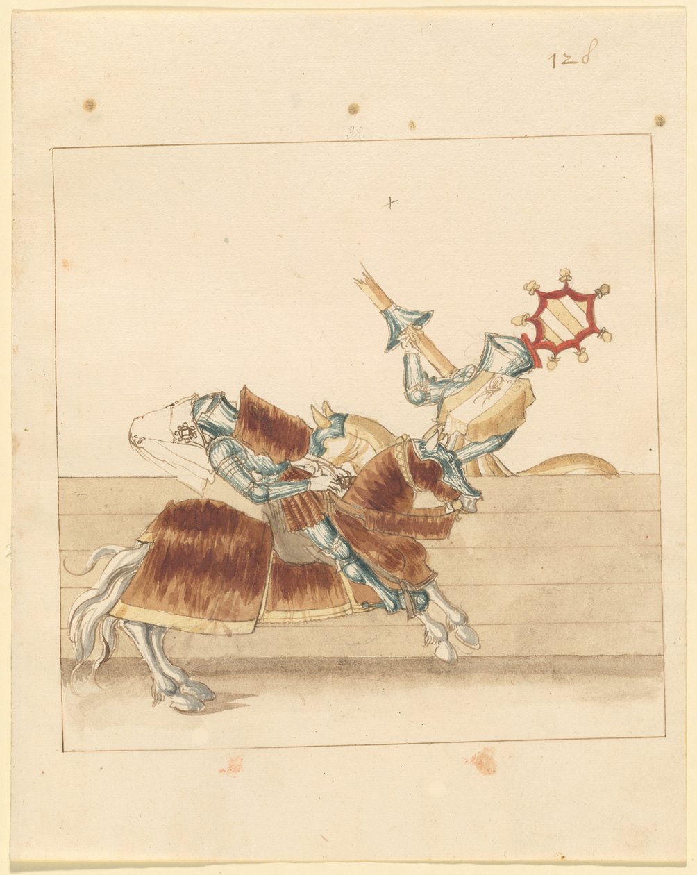 Italiensk fredsturnering av German 16th Century