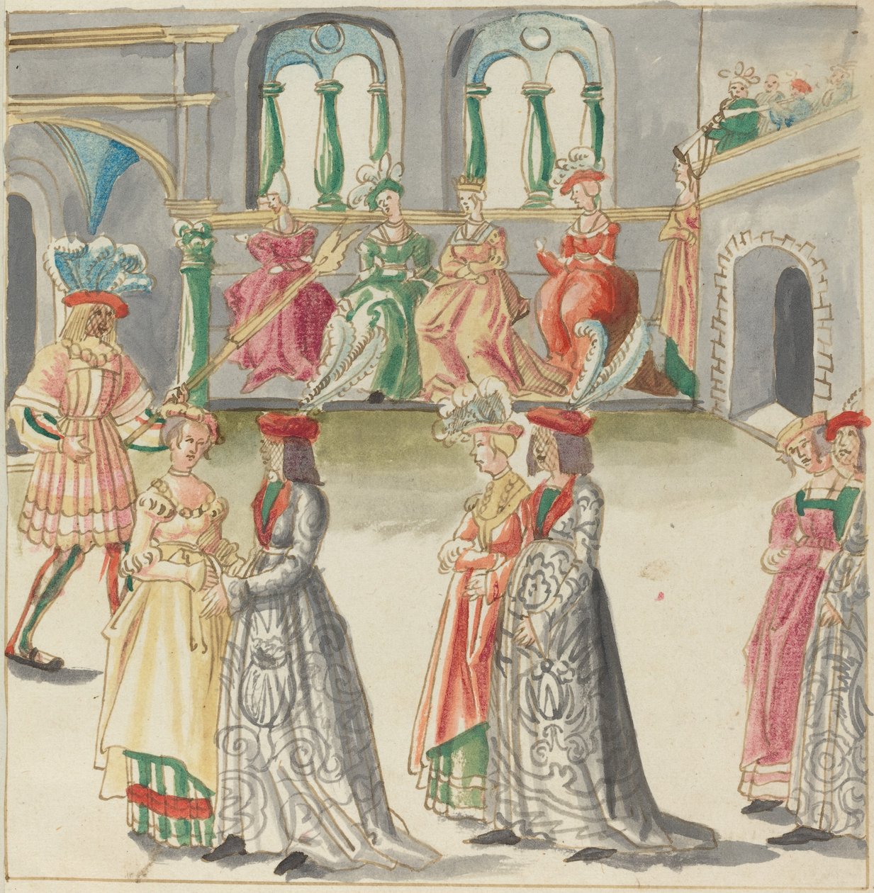Maskerade av German 16th Century