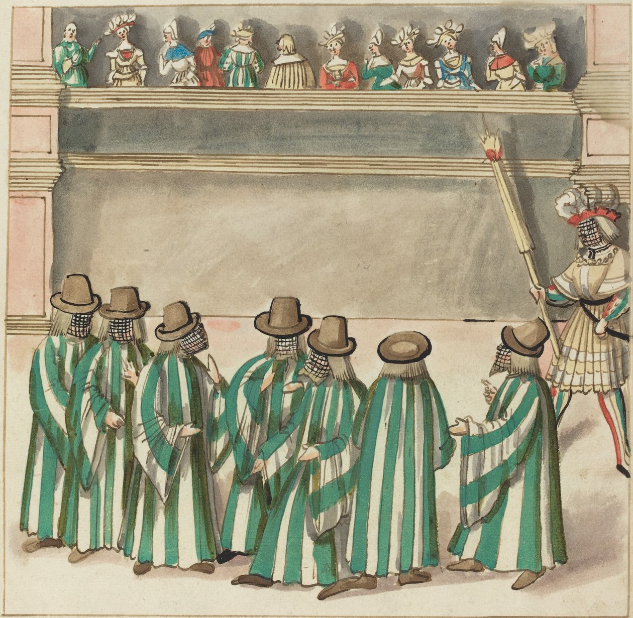 Maskerade av German 16th Century