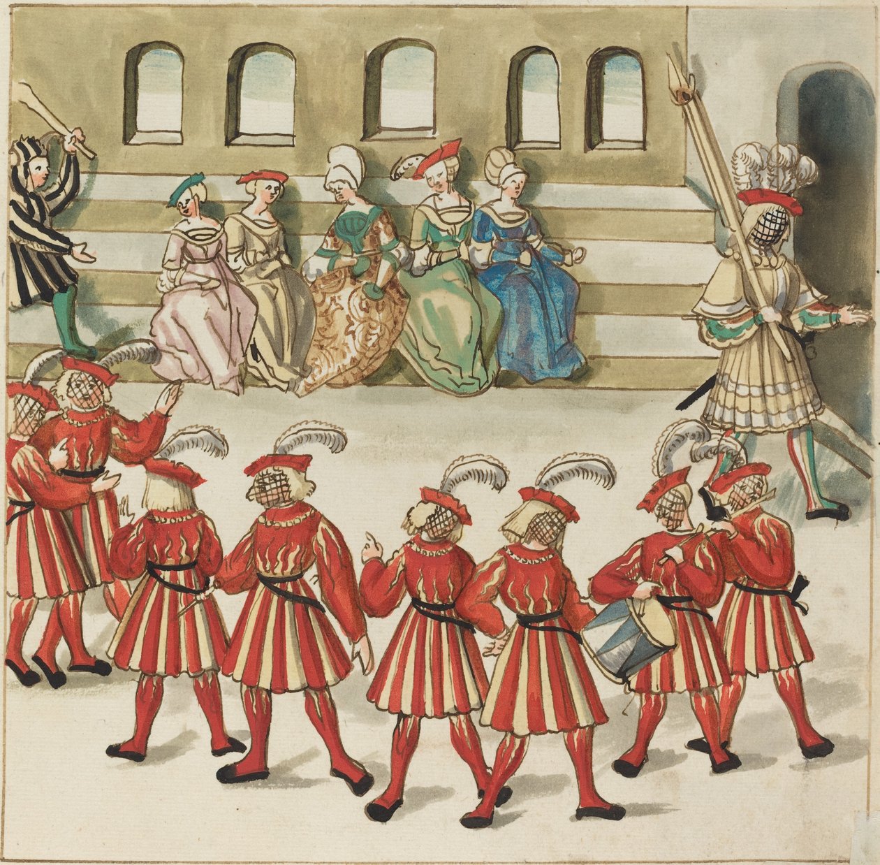 Maskerade av German 16th Century