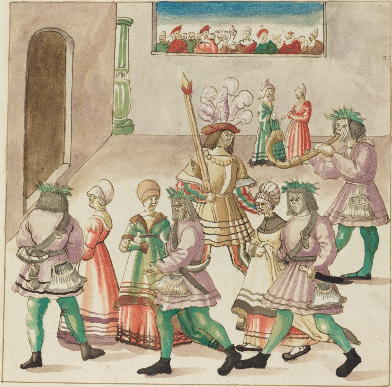 Maskerade av German 16th Century