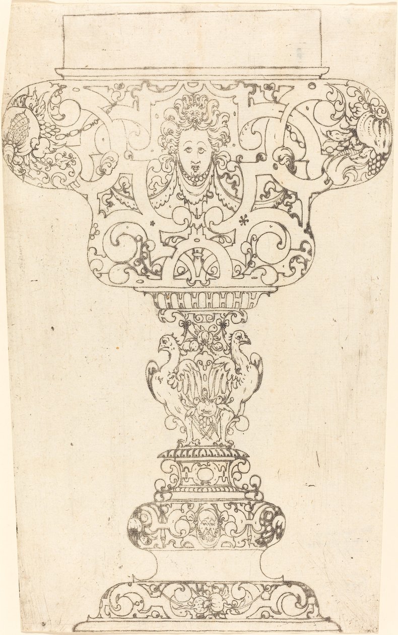 Ornament - Stor beger av German 16th Century