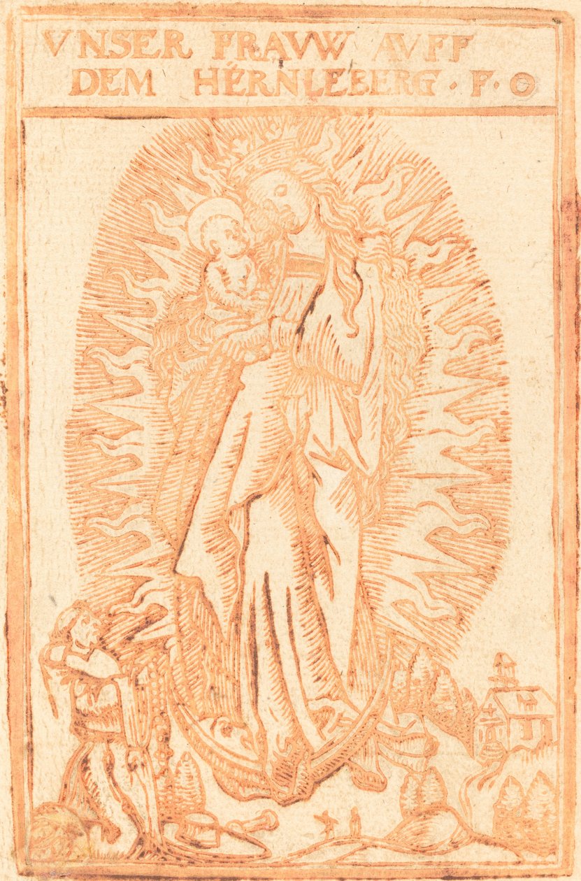 Madonna av Hernleberg av German 17th Century