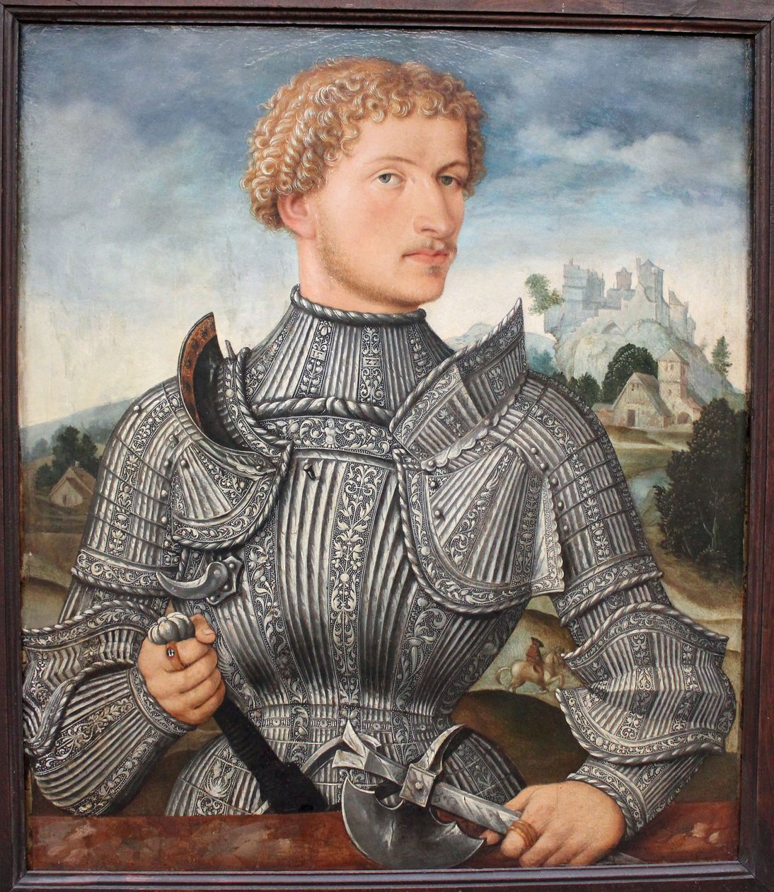 Portrett av en Mr. Rehlinger av German L.M.