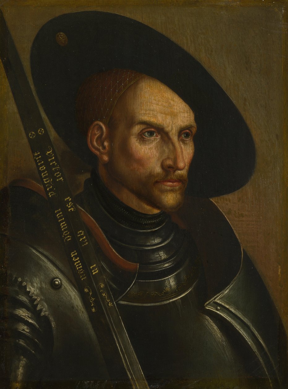 Portrett av Edzard I, greve av Øst-Frisia 1461-1528, 1700-tallet av German Master