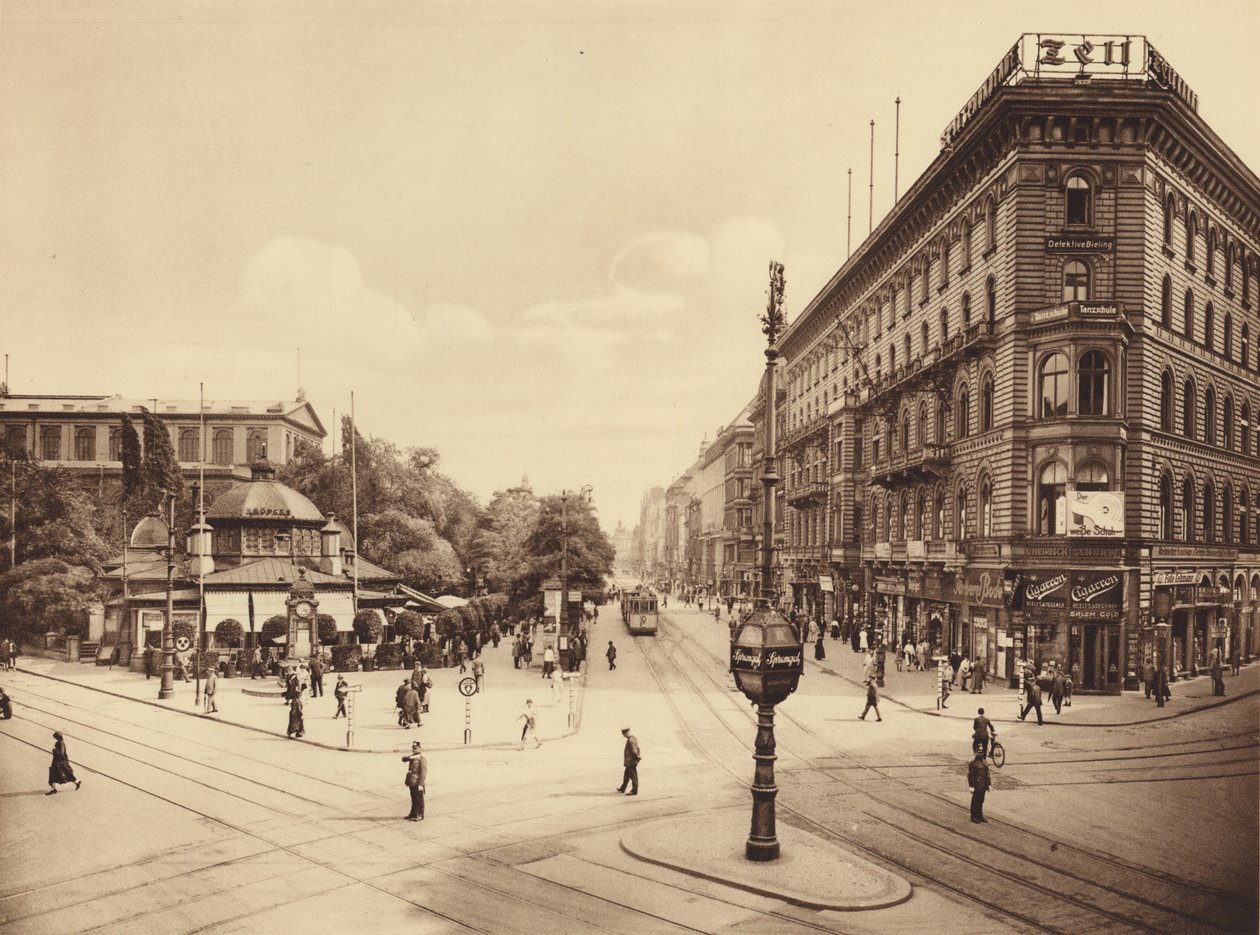 Georgstrasse, Hannover (s/h-bilde) av German Photographer