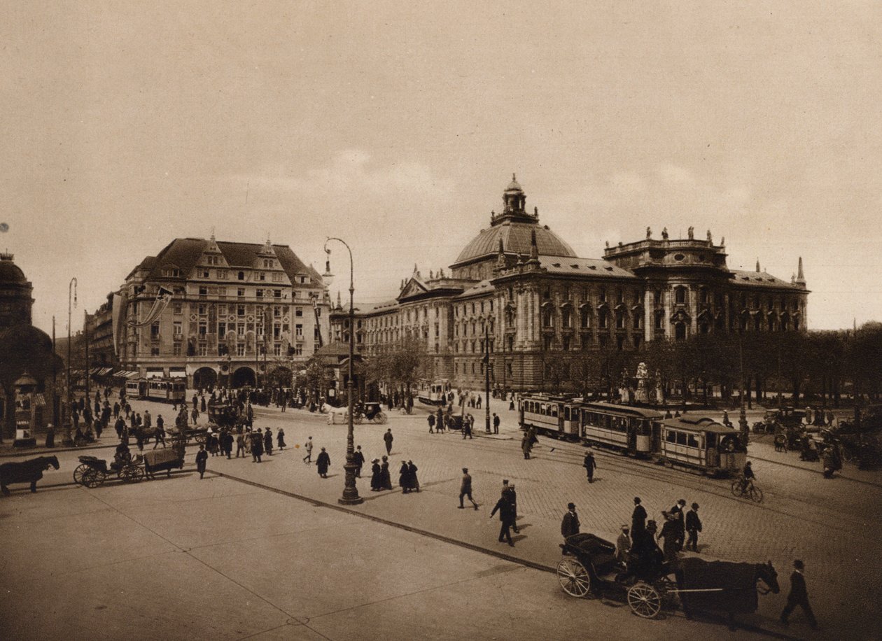 München / München: Justizpalast (s/h-bilde) av German Photographer