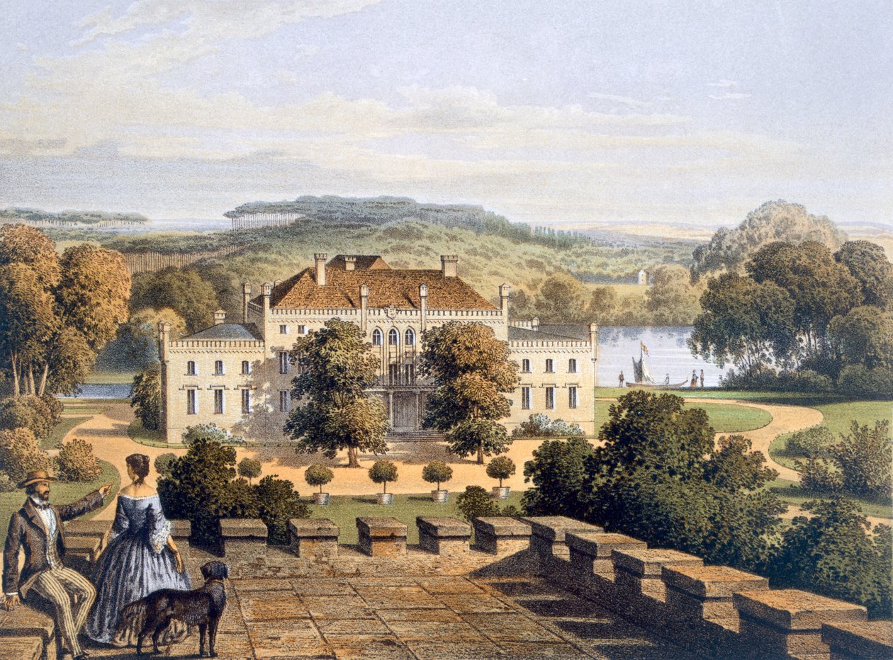 En prøyssisk kongelig residens, ca. 1852-63 av German School