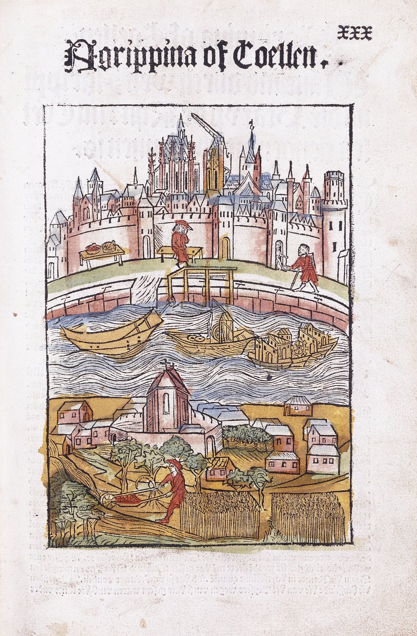 Agrippina av Coellen av German School